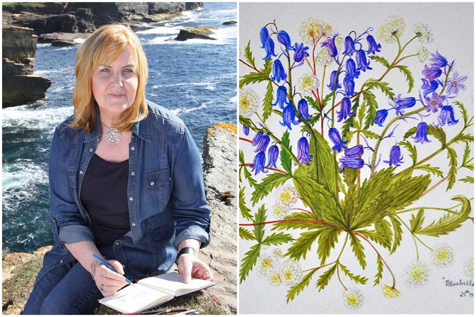 Sheila Fleet Bluebells photo