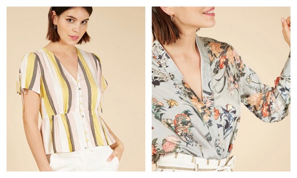 short haired brunette female fashion model