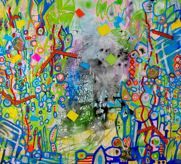 Julia Krone Tidal Pool III abstract art